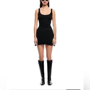 Lioness Black Field of Dreams Mini Dress